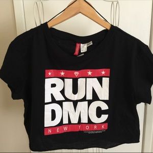 RUN DMC crop top